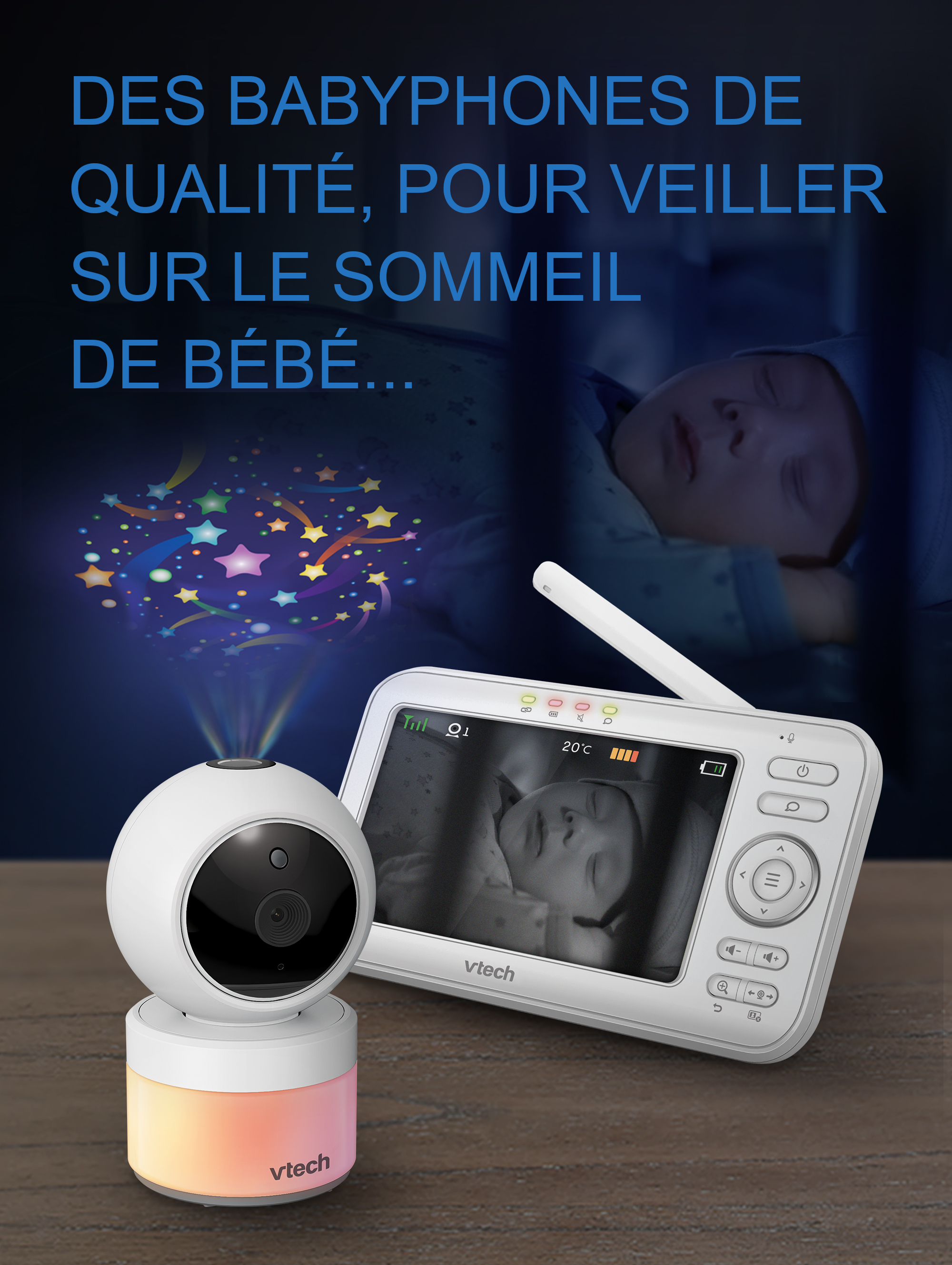 Babyphone bébé BM2110 - Safe & Sound - VTech